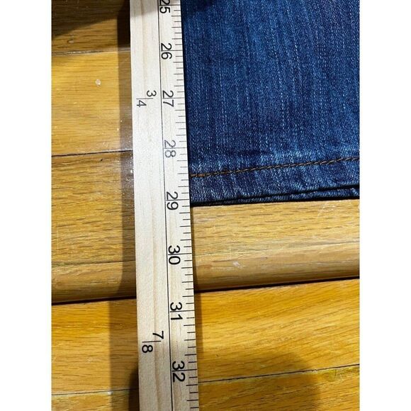 SO Jeans Womens 16.5 Bootcut Blue Mid Rise Stretch Denim Flap Pockets Classic - Picture 6 of 7